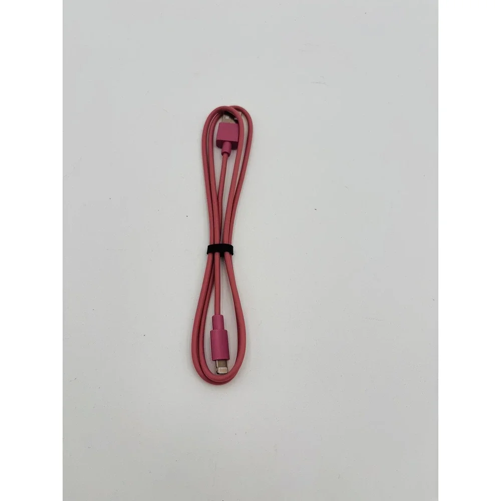 Unbranded USB A to Lightning Cable Unisex OS Pink Excellent Charging‎ Cord